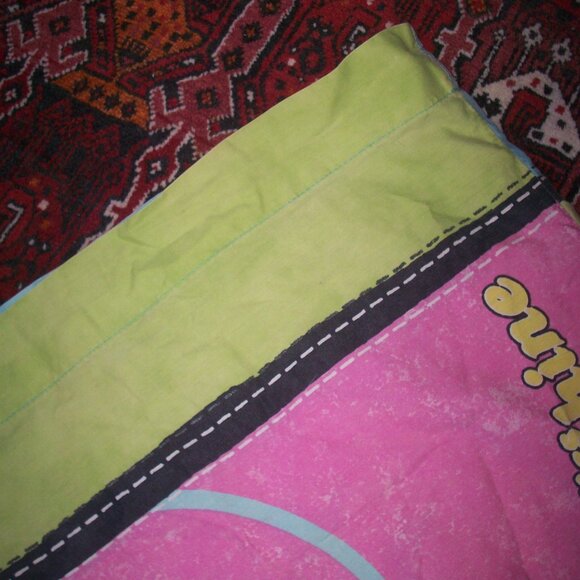 VTG Little Miss Sunshine/ Mr. Happy Reversible Standard Pillowcase 30x19 Mr. Men - Picture 7 of 7